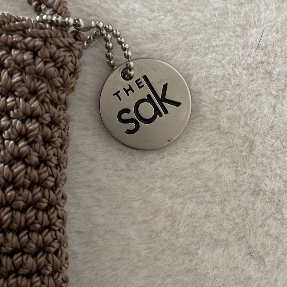 The Sak Shoulder/Crossbody Mini bag. Approximately 19” Strap, 7”x 6.75” x 1.75” - Picture 2 of 6